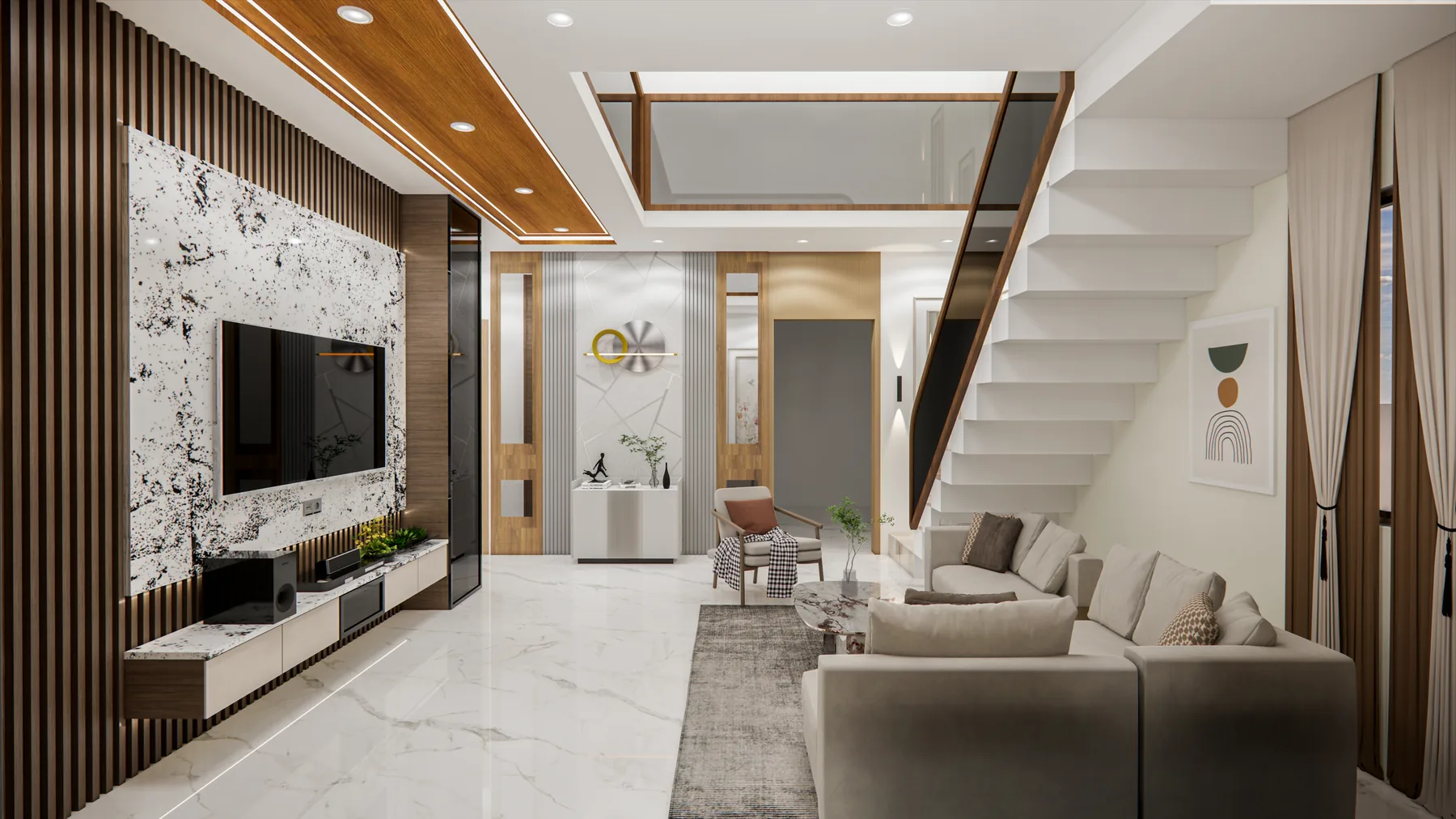 Residence 05 interior view